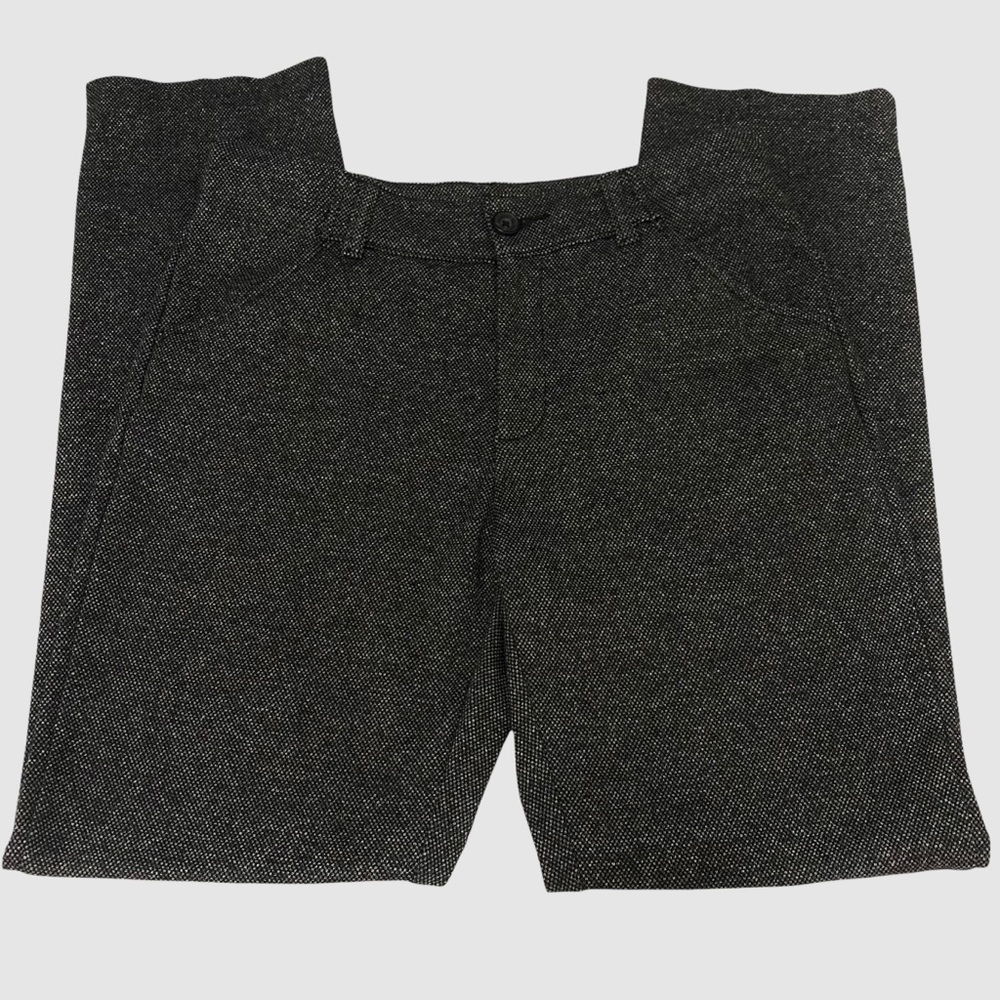 Time and Tru Women’s 8 Herringbone Grey Gray Black White Slacks Pants Trousers
